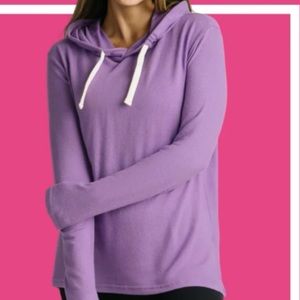 Zyia Lilac Boyfriend Sweater Size XXS
